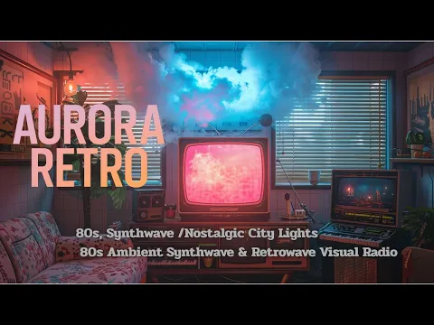 80s Retro Nostalgic City Lights | 80s Ambient Synthwave & Retrowave Visual Radio