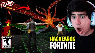 EL EVENTO HACKER de FORTNITE 😱 Mi Reacción al Evento Final!