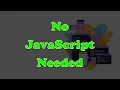 No JavaScript Needed Pure CSS Full Page Scroll Animation