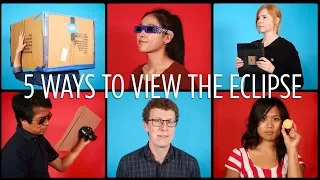 5 Safe Ways To View The Eclipse