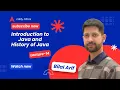 Lecture 14 Introduction to Java and History of Java JDK JRE JVM Explained