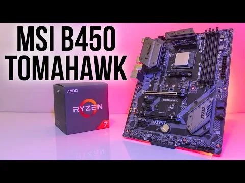 MSI B450 Tomahawk Motherboard Review