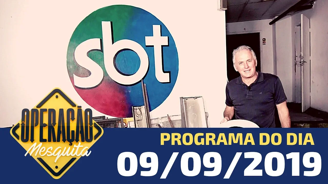 Operação Mesquita 09/09/2019 - Teatro Silvio Santos