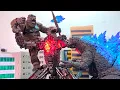 Download Lagu Godzilla vs Kong vs Mecha Godzilla an epic battle stop motion remake 3