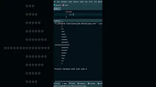 Right arrow pattern program