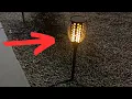 How Do the Tomcare Solar Lights Look at Night