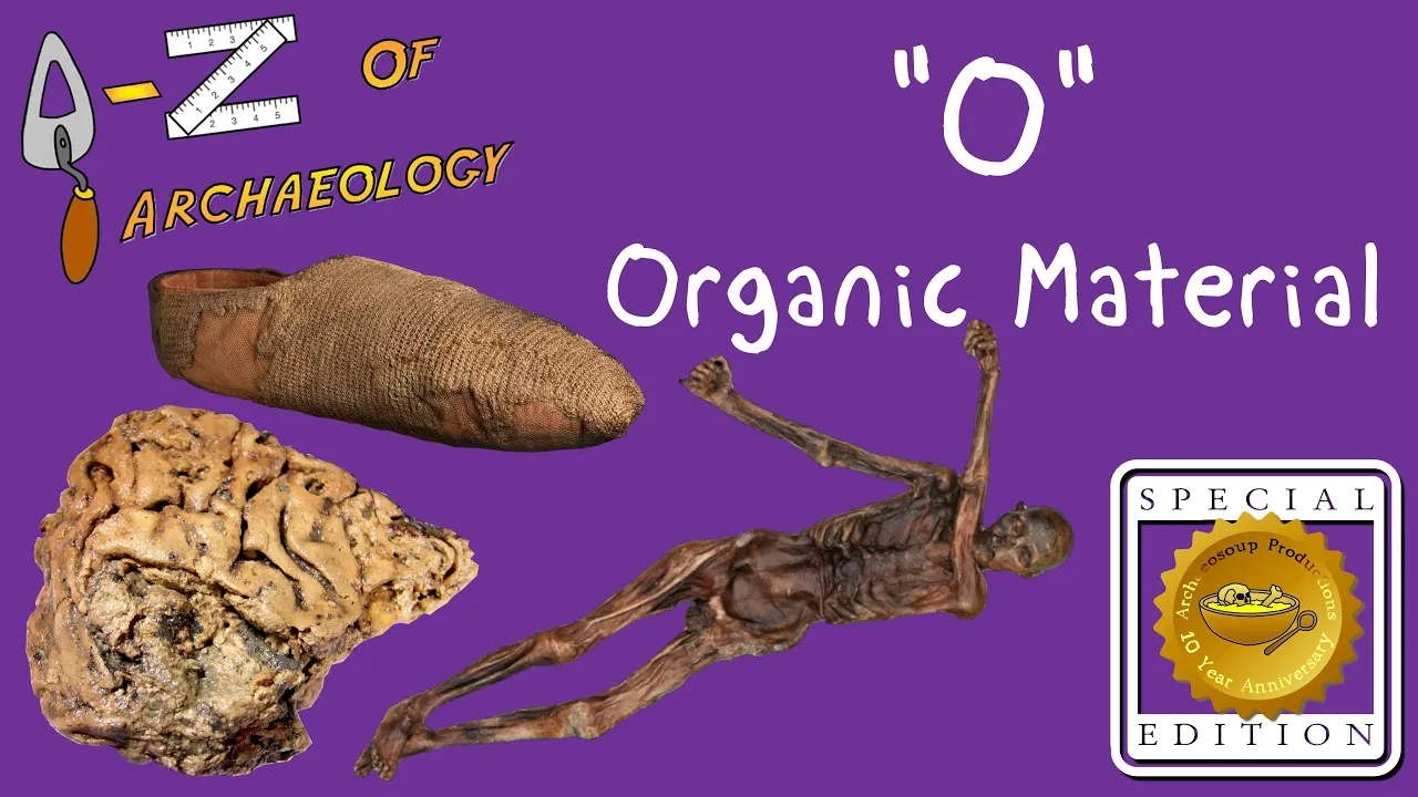 A-Z of Archaeology: 'O - Organic Material' (Special Edition)
