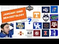 2025 Bracketology Update - January 22