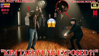 army shock kim taehyung exposed jungkook notices truth mr foot volleyball 