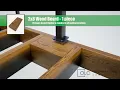 How to Block Frame a Deck for Aluminum Railing Posts Stronger Deck Structure