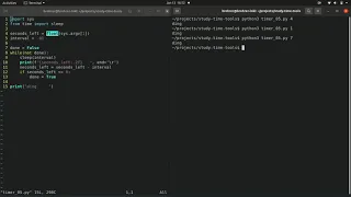 Intro to Python chapter 2 5 Building a timer
