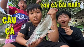 24H Câu Cá Dài Nhất - Trần Vy Vy Tập 206 #tranvyvy