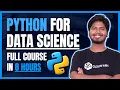 Python For Data Science in 8 Hours Full Python Tutorial