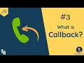 JavaScript Callback functions JS Callback for beginners Function as argument Callback examples