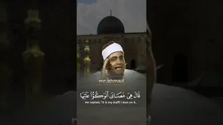 وما تلك بيمينك يا موسى شعبان الصياد Quran قرآن 