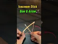 DIY Mini Bow and Arrow