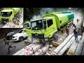 Lagu DRAMATIS !!! TEPAT DI DEPAN MATA, Detik Detik Truk Blong Rem Tabrak Beton Hari Ini di Sitinjau Lauik