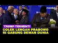 Lagu Momen Langkah Trump Terhenti Colek Lengan Prabowo Usai RI Gabung Dewan Perdamaian Gaza