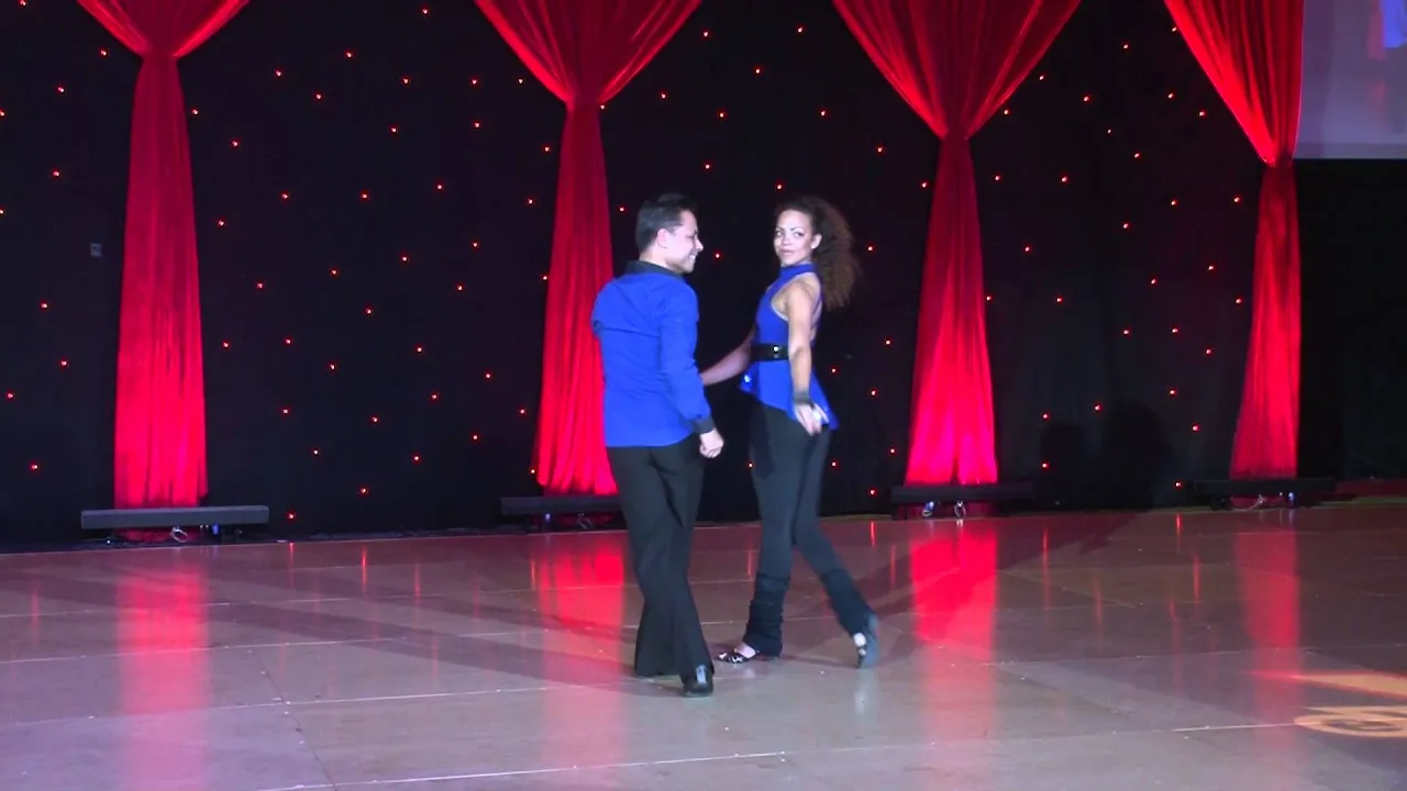 DCSX 2014 Open Swing   Carlos Garcia & Dallas Radcliffe Becirovic