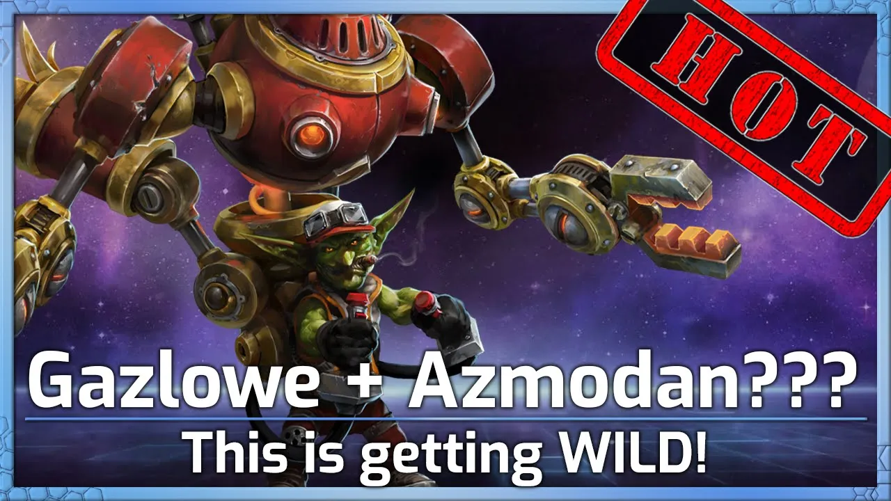 WILD Picks! Gazlowe + Azmodan! - New Patch META - Heroes of the Storm