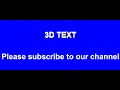 3D Text using CSS - CSS Tutorial