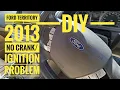 Ford Territory 2013 No Ignition