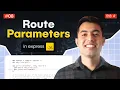Route Parameters in Express js Dynamic Routes URL Params Handling Spaces
