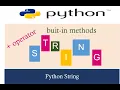 Python string methods Python Tutorial for Beginners Coding Tricks