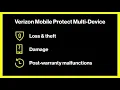 Verizon We ve got your phone covered with Verizon Mobile Protect Multi-Device