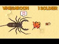 VINEGAROON BOSS VS 1 SOLDIER POCKET ANTS CHALLENGE