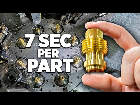 Download MP3 Incredible Machining: Parts Made In Seconds Using 8 Spindles