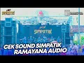Lagu CEK SOUND SAMPAI RATA - LIVE SIMPATIK MUSIC - RAMAYANA AUDIO 20RB WATT