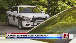 Halifax County leaders argue about law enforcement pay