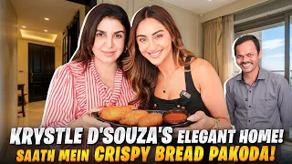 Krystle D'Souza's Traitors Memories! Glam Room, Dhurandhar Dance & Lock Upp Talks With Bread Pakoda!