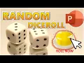 RANDOM DICE ROLL EFFECT IN PPT TUTORIAL