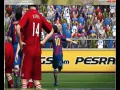 Fc Barcelona vs Liverpool  5 0 hightlight PES 2010