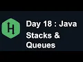 Day 18 Stacks and Queues Hacker Rank Java 30 Days of Code