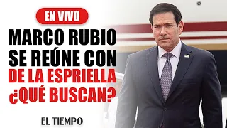 #EnVIVO: Así fue la reunión entre secretario de Estado de EE. UU. Marco Rubio y De La Espriella
