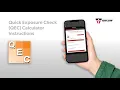 How to use the Quick Exposure Check QEC Calculator