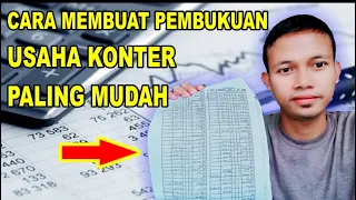 CARA MEMBUAT PEMBUKUAN TRANSAKSI PULSA.. 