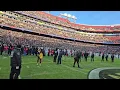 Navy Football Team Entrance Fly-Over at 2024 Army-Navy Game