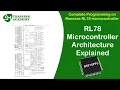RL78 Architecture Explained R5F10PPJ