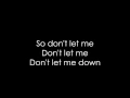 Download Lagu The Chainsmokers ft. Daya - Don't Let Me Down (Lyrics) HQ