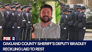 Oakland County Deputy Brad Reckling laid to rest