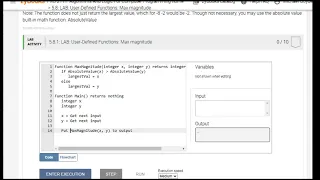 PRG 211 5 8 1 User Def Function Max magnitude