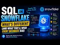 SQL in Snowflake What s Different And What You ll Wish Every Database Had