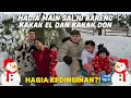 Lagu SERU BANGET, HAGIA MAIN SALJU BARENG KAKAK-KAKAK DI AMERIKA