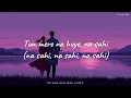 Tum Mere Na Huye – Madhubanti Bagchi | Thamma | Full Lyric Video