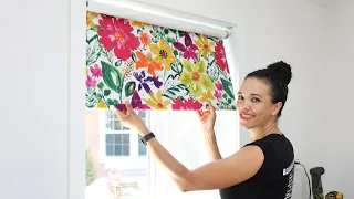 how to make roller shades with blackout fabric for windows thrift diving