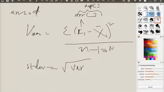 JAVA for Statistics - Variance Std Dev